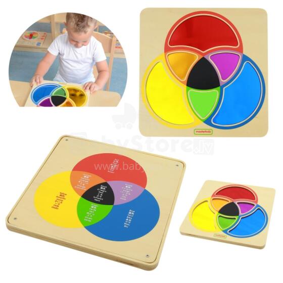 MASTERKIDZ Educational Board Mirror Color Mixing Learning