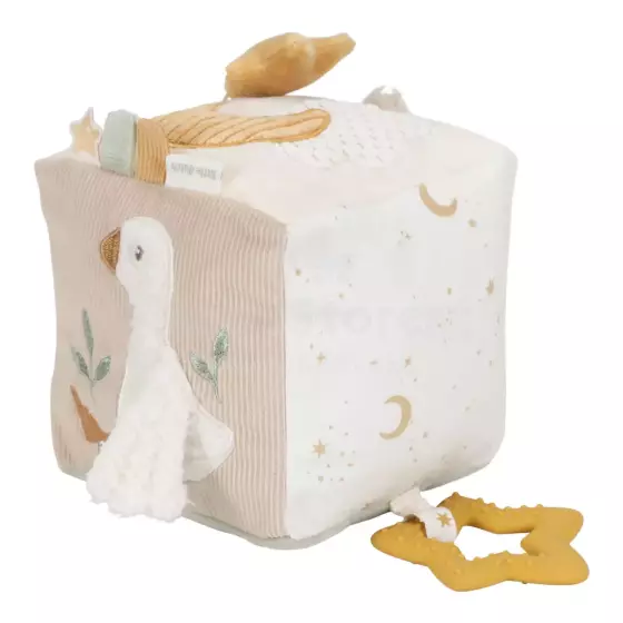 Little Dutch Soft Activity Cube Natural Newborn Art.8409