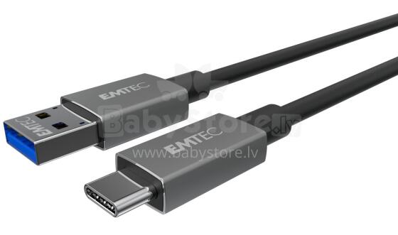 Emtec Cable USB-A to Type-C 1m