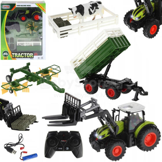 TRAKTOR Z PRZYCZEPĄ NA RADIO