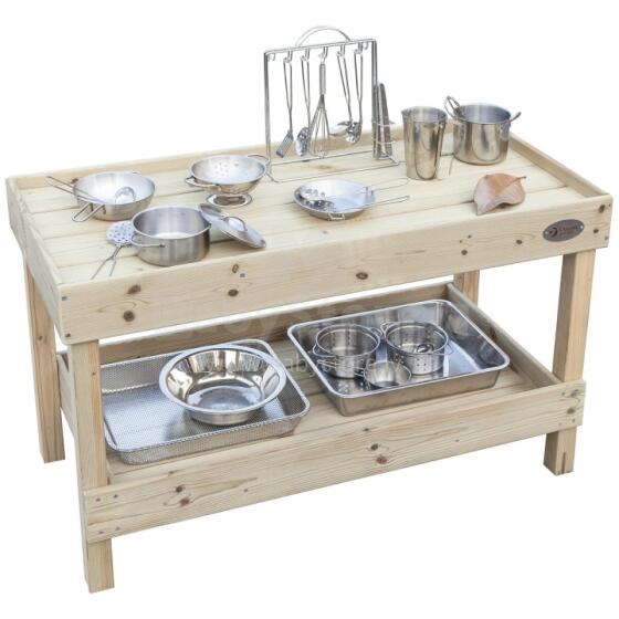 CLASSIC WORLD EDU Wooden Kitchen Counter Playset