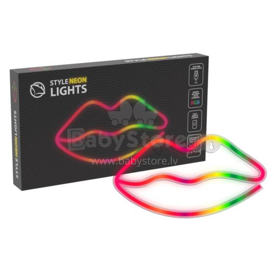 Manta SNL61RGB Style Neon Lights LIPS