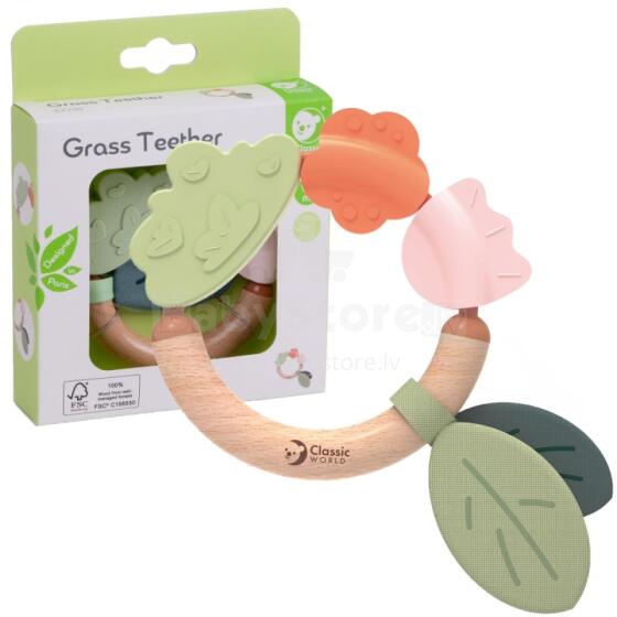 CLASSIC WORLD Koka rattles Sensory Teether 2in1