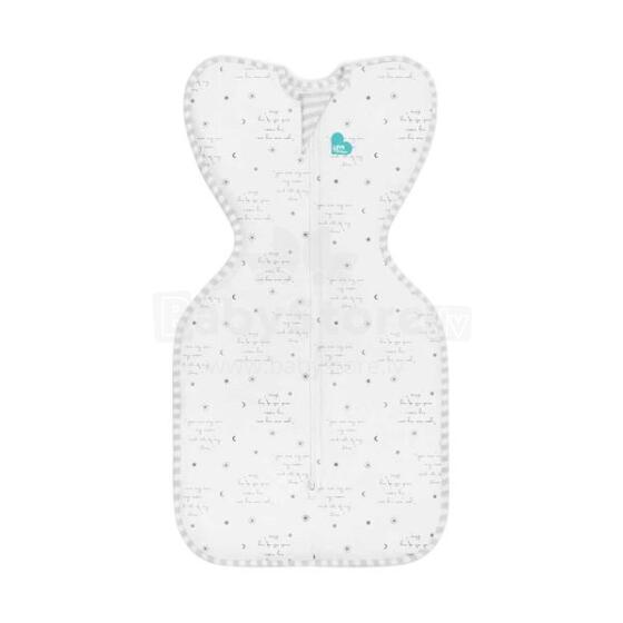 Love To Dream Swaddle Up Bambusa S Art.LTD-L1002246WHTS You Are Me  Cotton swaddle-sleeping bag for comfortable sleep, swaddling S size.