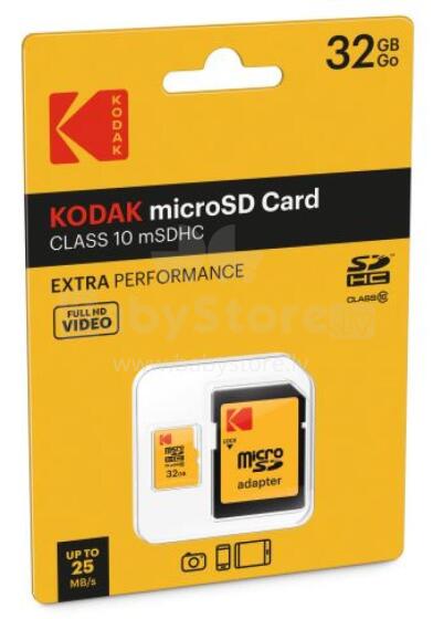 Kodak mSD 32GB Class10 Extra EKMSDM32GHC10CK