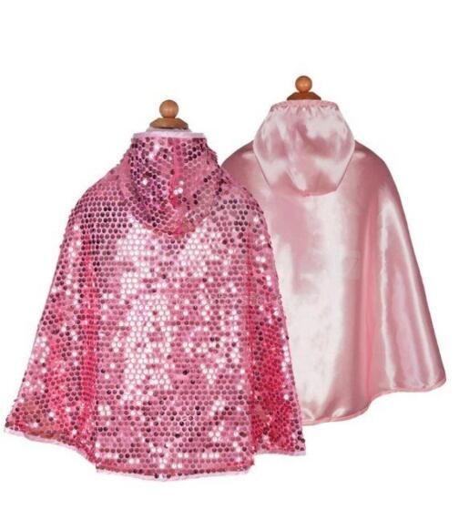 Reversible Sequins Sparkle Cape