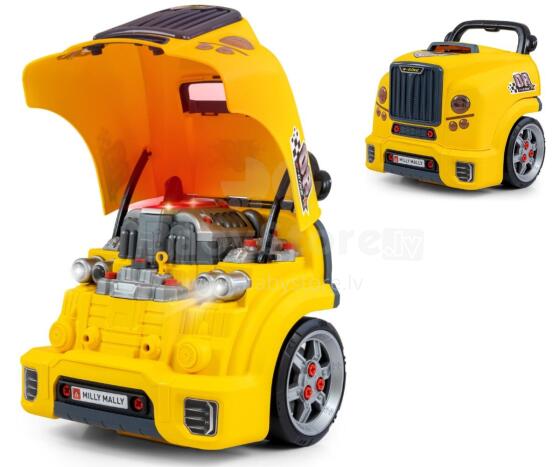 MILLY MALLY 6429 Disassemble Engine N-gine Yellow