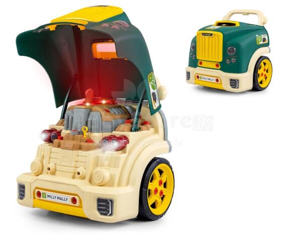 MILLY MALLY 6431 Disassemble Engine N-gine Green
