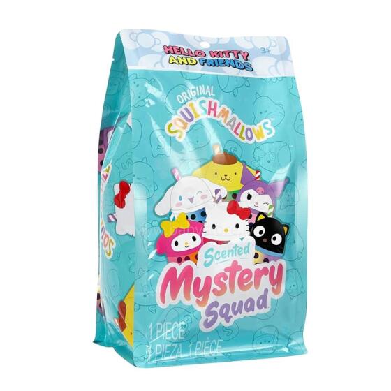 SQUISHMALLOWS HELLO KITTY Mystery Squad W25 Scented plush toy, 12 cm