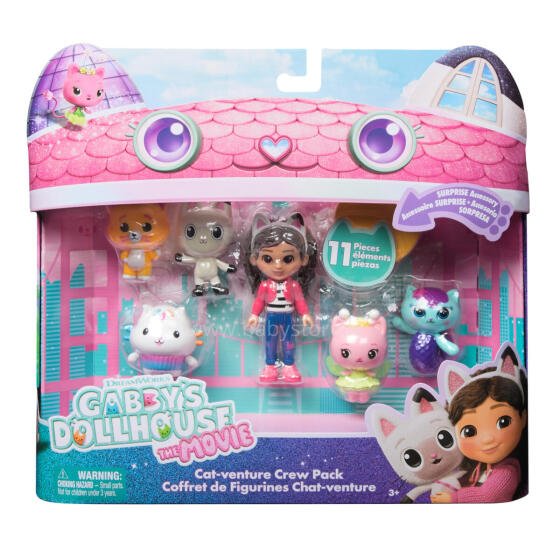 GABBY´S DOLLHOUSE playset Figures Giftset