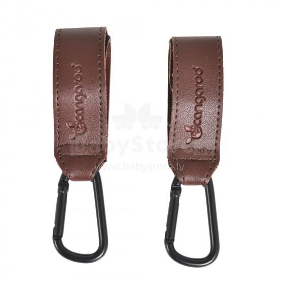 Mini Baby Stroller Hookey Art.257778 Dark Brown  Universal stroller hooks Hookey