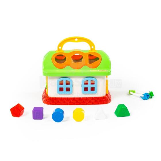 Mini Baby Sorter Art.48745 Mājiņa-sorteris