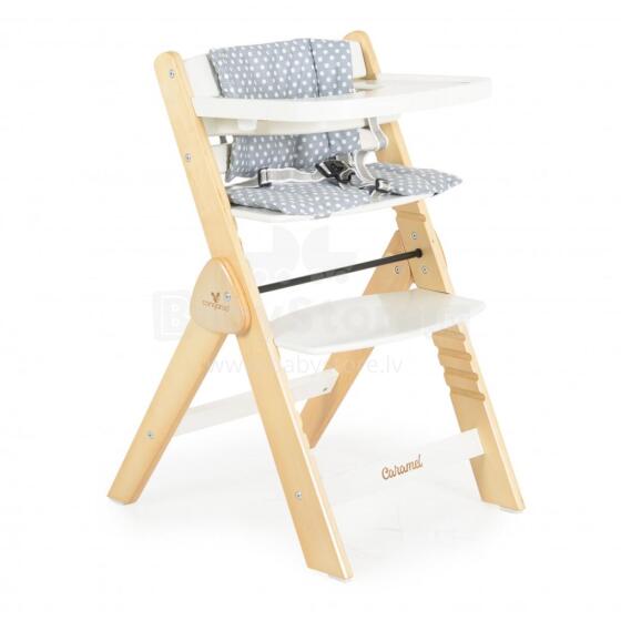 Mini Baby Wooden Chair Art.257795 Caramel Koka barošanas krēsls