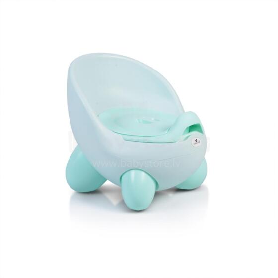 Mini Baby Throne  Art.257798 Mint Bērnu podiņš-krēsliņš ar vāku