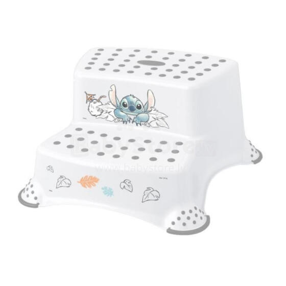 Two-tier bench Igor &amp;quot;Stitch&amp;quot; 40x37x21cm white