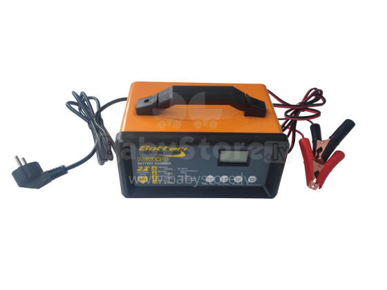 12V SMART BATTERY CHARGER WITH SELECTABLE 4/6/8/12A OUTPUT
