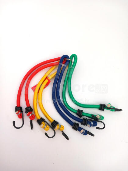 SET 4 pcs ELASTIC SPIDER STRAPS BUNGEE 60cm