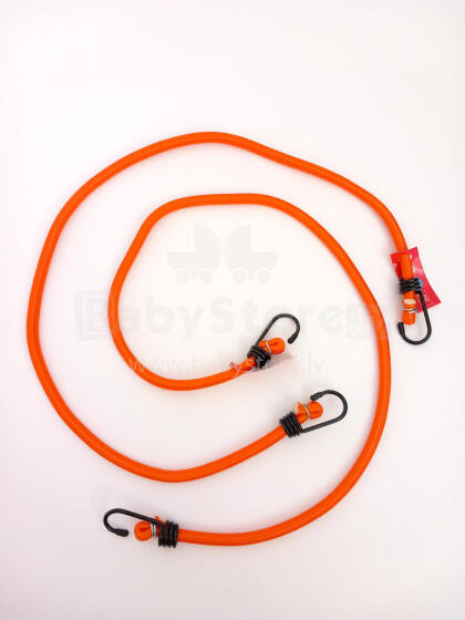 KOMPLEKTS 2 gab. ELASTĪGĀ SIKSNA BUNGEE 100cm