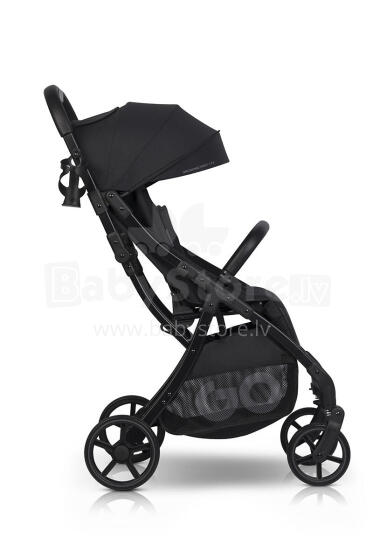 EASY GO Bērnu rati FARO EBONY BLACK