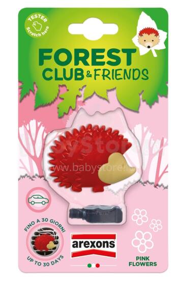 Forest club – HEDGEHOG auto ventilācijas atsvaidzinātājs