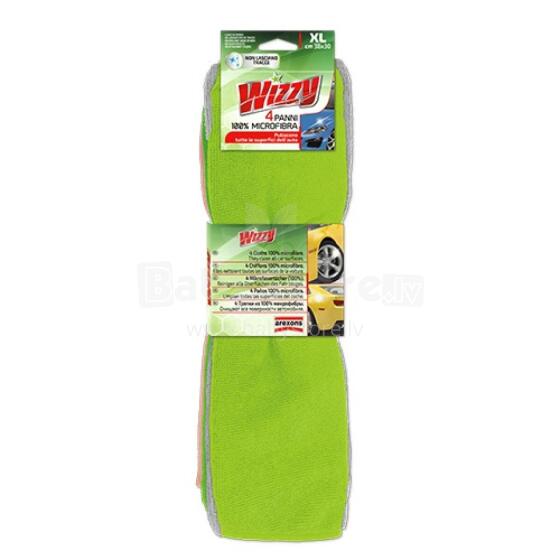4 - Microfibre cloths WIZZY
