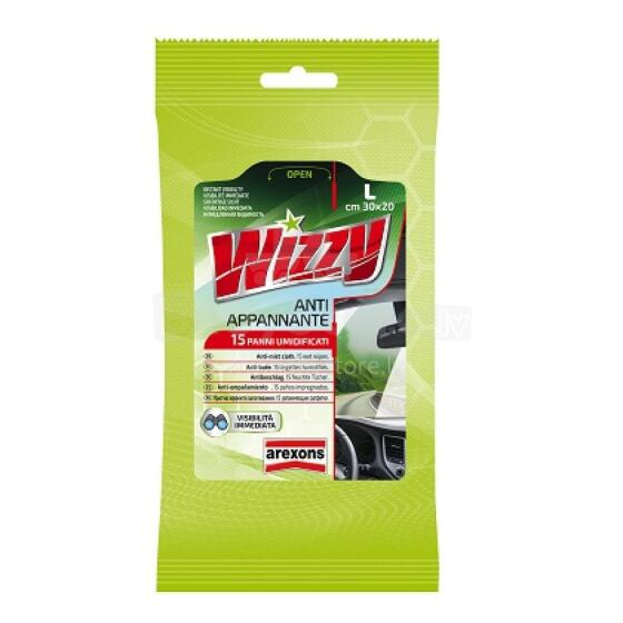 Anti mist wipes WIZZY - 15 wipes