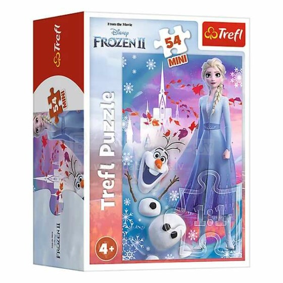 Trefl Mini Puzzle Frozen  Art.54173T Пазл ,54 шт.