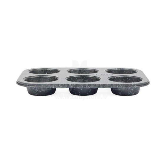 Salter BW07035BRMFOB Megastone 6 Cup Muffin Pan