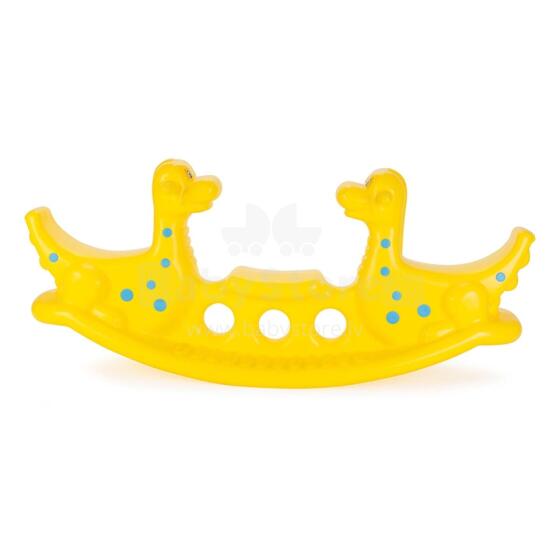 WOOPIE Multi-Person Dino Rocker Balance Swing Yellow