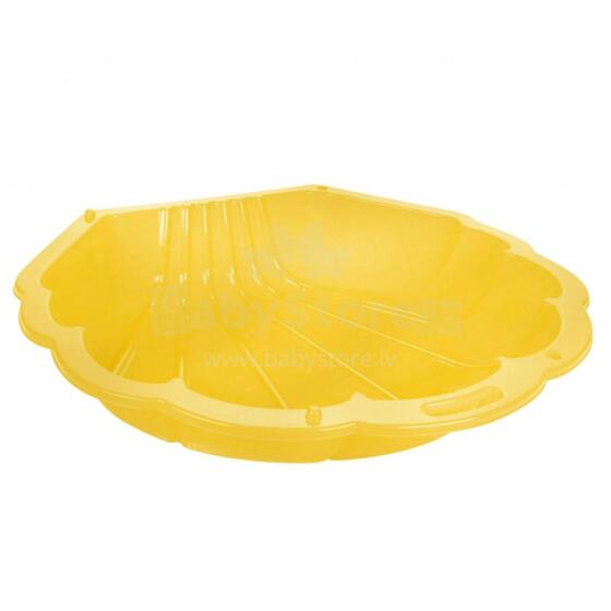 WOOPIE Shell Sandbox Yellow Closed 2in1 Dry Pool 1 piece