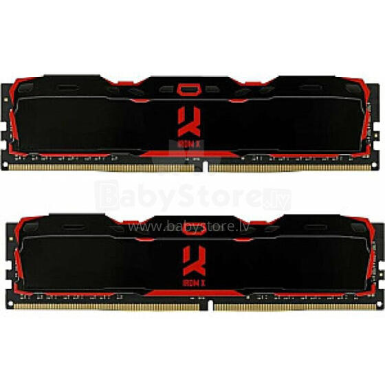 GoodRam IRDM X, DDR4, 32 GB, 3200 MHz, CL16 (IR-X3200D464L16A / 32GDC)