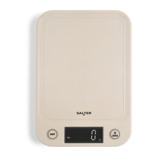 Salter 1067 TFXEU12 Digital Kitchen Scale – Cream