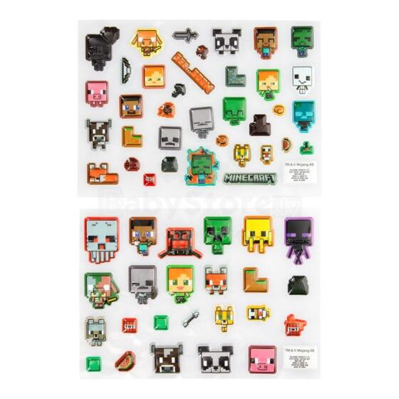 Paladone Minecraft Puffy Gadget Decals