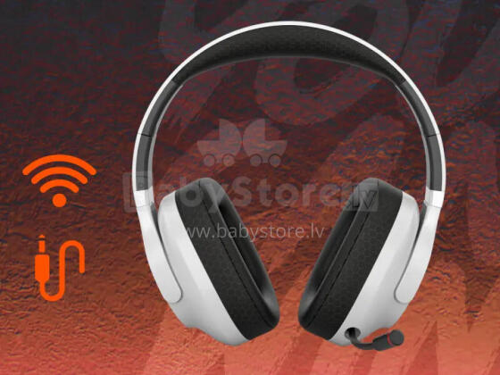 CANYON headset EGO GH-15 2in1 BT White