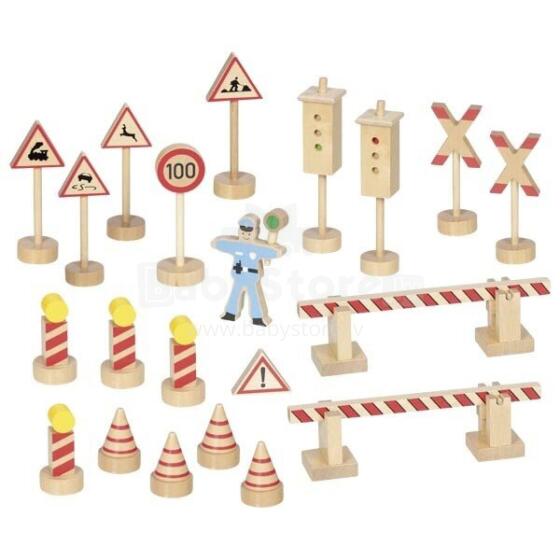 Traffic sign set - Policeman Ole