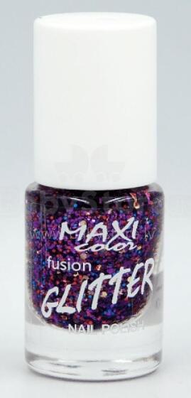 Лак Maxi Color Fussion Glitte мл № 06