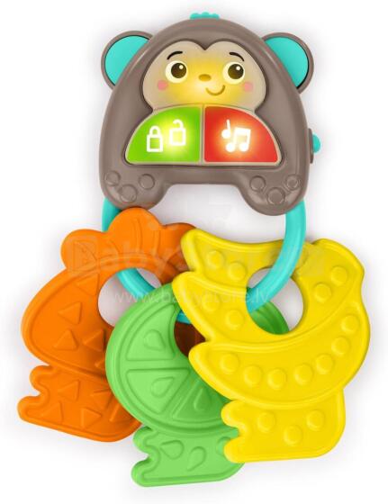BRIGHT STARTS musical electronic rattle MonKeys, 17227