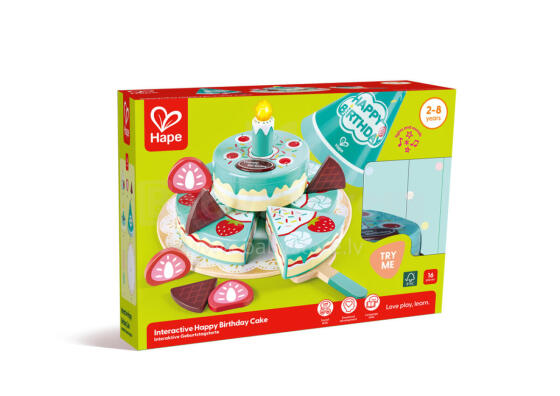 HAPE interactive happy birthday cake, E3180A