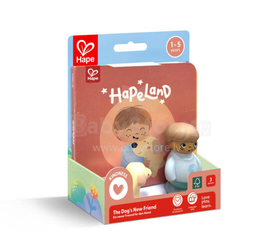 HAPE the dog's new friend, E3431K