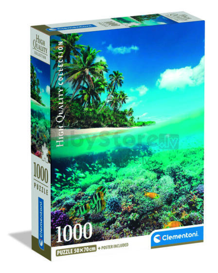 CLEMENTONI Puzzle summer paradise, 1000 pcs,, 39931