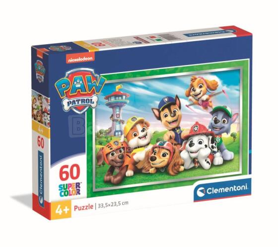 CLEMENTONI puzle Paw Patrol, 60 gab., 26071