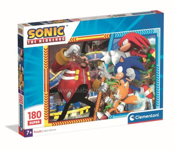CLEMENTONI puzle super Sonic 2025, 180 gab., 29795