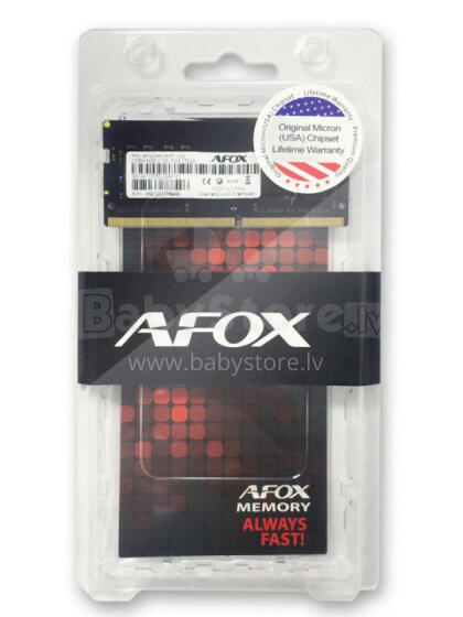 AFOX SO-DIMM DDR4 8 ГБ 3200 МГц