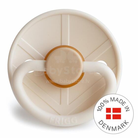 Frigg Little Viking Round Latex Art.10531 Sigrid Apaļš māneklītis (knupītis) no 100% naturāla kaučuka no 0-6 mēn. (1 gb.)