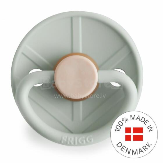 Frigg Little Viking Round Latex Art.10527 Holger  Pacifier (nipple) made of 100% natural rubber 0-6 months (1 pcs.)