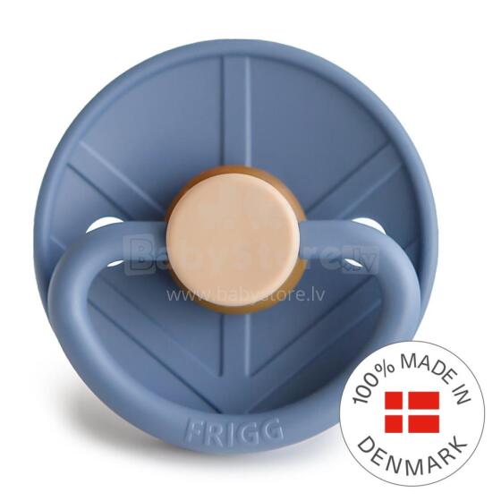 Frigg Little Viking Round Latex Art.10511 Harald  Pacifier (nipple) made of 100% natural rubber 0-6 months (1 pcs.)