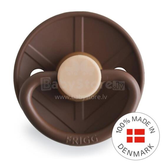 Frigg Little Viking Round Latex Art.10520 Bjorn Apaļš māneklītis (knupītis) no 100% naturāla kaučuka no 6-18 mēn. (1 gb.)