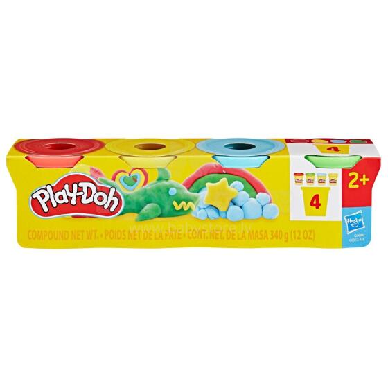 PLAY-DOH voolimismass 4 purki