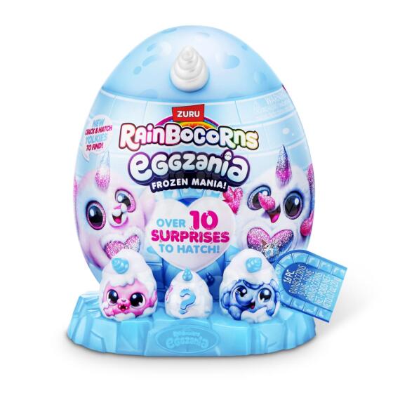 RAINBOCORNS plīša rotaļlieta ar aksesuāriem Eggzania, sortiments, 92119