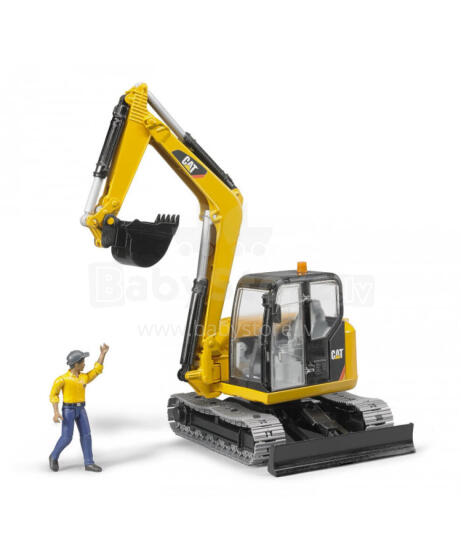 BRUDER CAT Mini Excavator, 02466